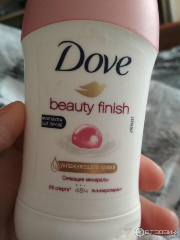 Дезодорант-антиперспирант карандаш Dove Beauty Finish Сияющие минералы фото