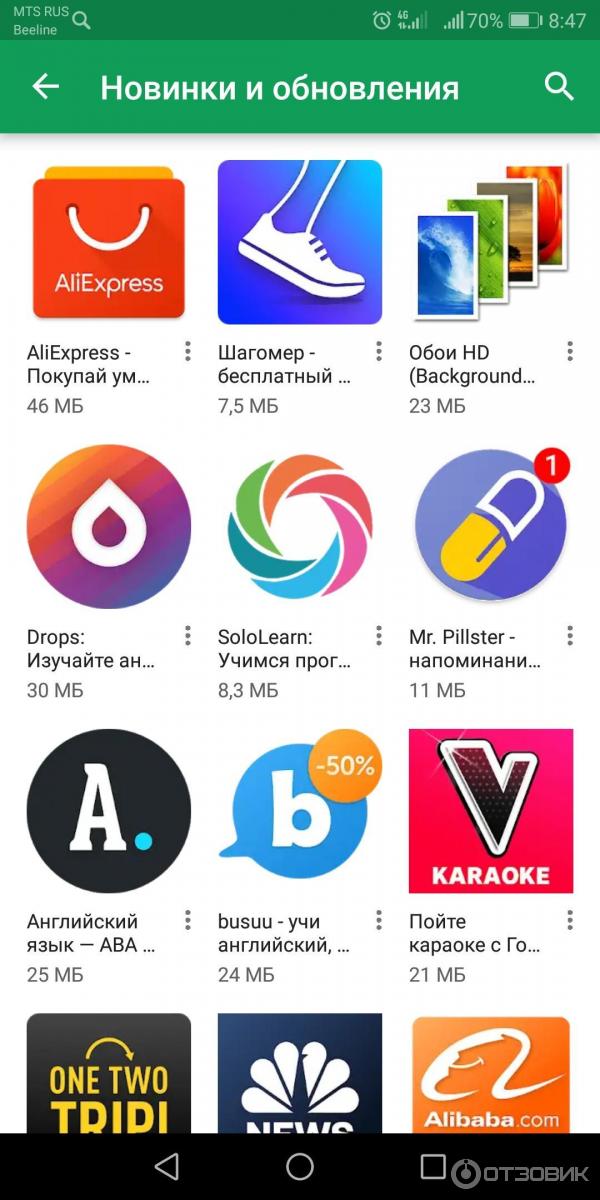 Google Play - онлайн-сервис полезных приложений