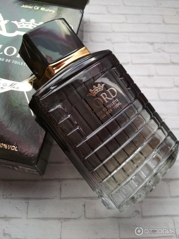 Мужская туалетная вода LORD отзыв