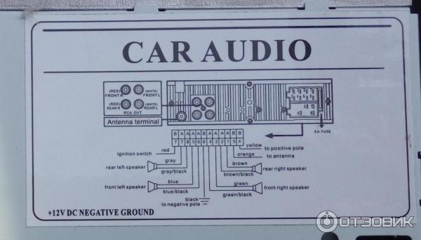 Автомагнитола HS-MP 2100 Car Audio фото