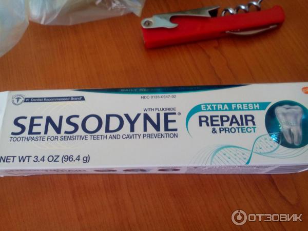 Зубная паста Sensodyne Экстра свежесть фото