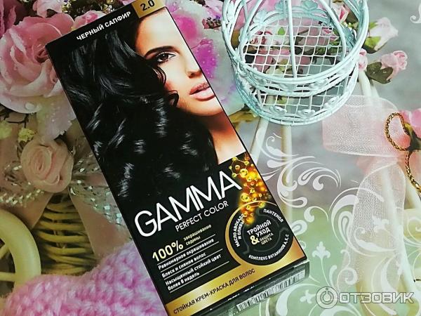 Крем краска для волос Gamma perfekt color