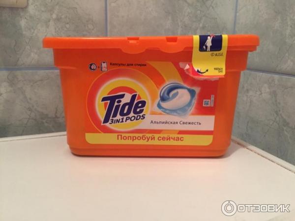 гель-капсулы Tide