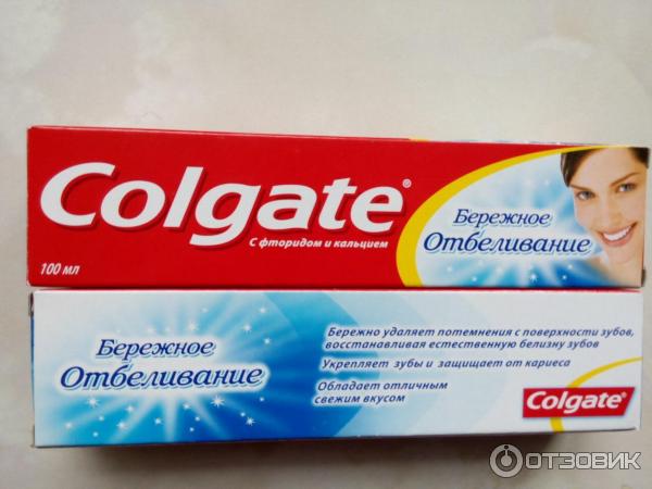 Зубная паста Colgate Бережное отбеливание