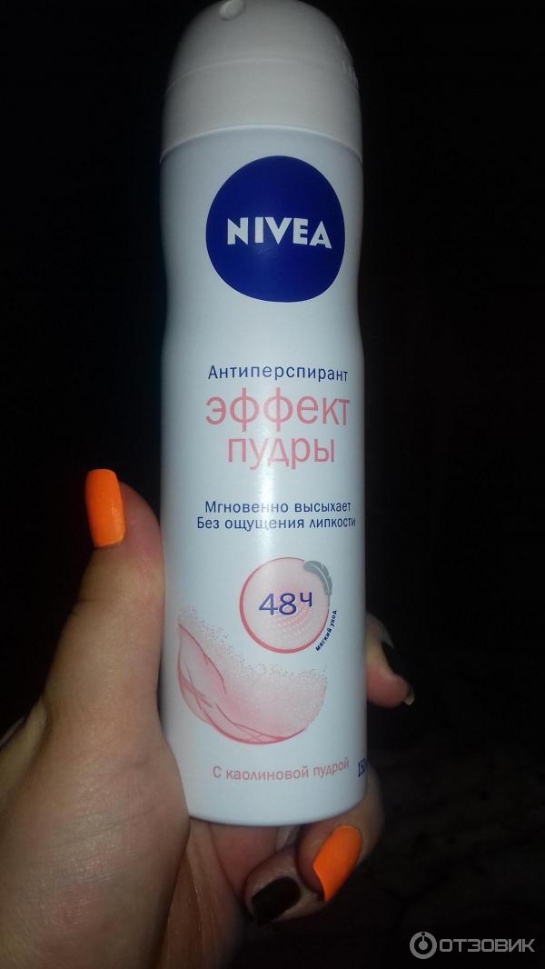 Дезодорант-антиперспирант Nivea Эффект пудры спрей фото