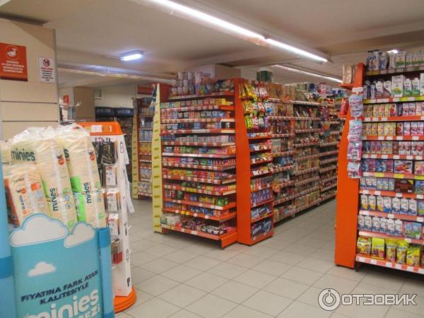 Сеть супермаркетов Migros (Турция, Дикили) фото