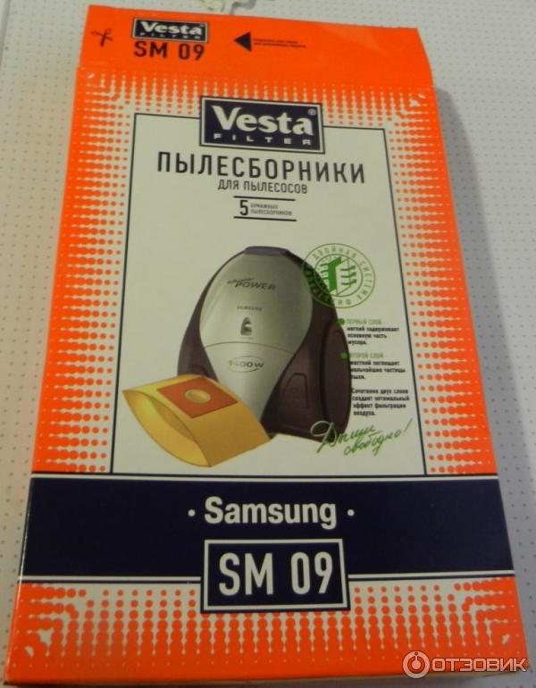 Пылесборники Vesta для пылесосов Samsung SM 09 фото