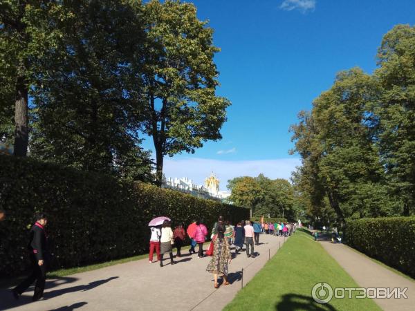 Екатерининский парк в городе Пушкин (Россия, Санкт-Петербург) фото