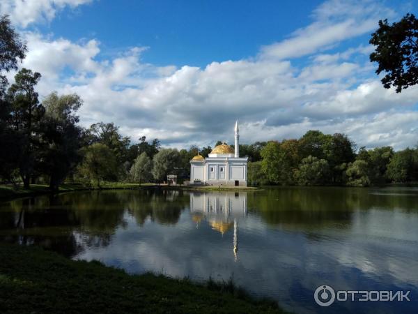 Екатерининский парк в городе Пушкин (Россия, Санкт-Петербург) фото