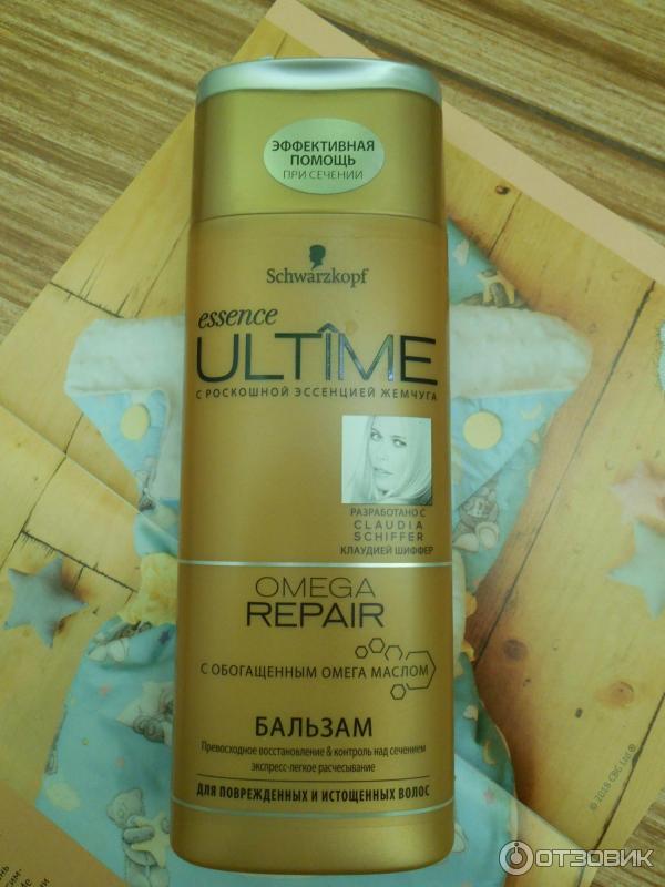 Бальзам для поврежденных и истощенных волос Schwarzkopf Omega Repair Essence Ultime фото