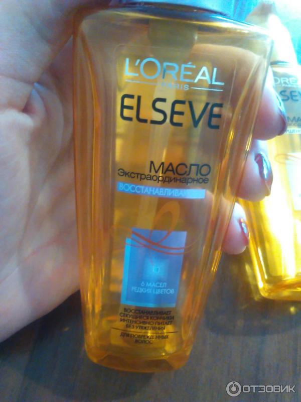 Экстраординарное восстанавливающее масло для волос L'Oreal Paris Elseve фото