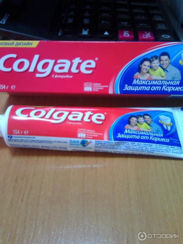 Зубная паста Colgate Maximum Cavity Свежая мята фото