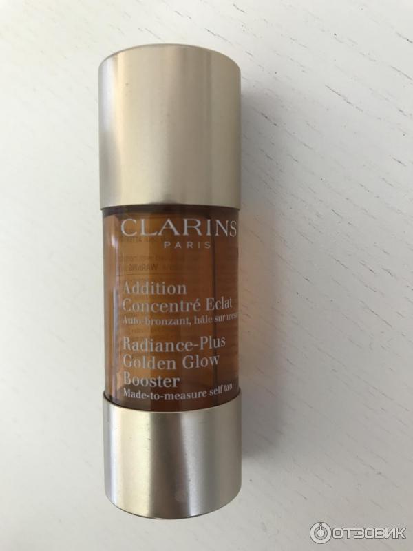 Концентрат с эффектом искусственного загара Clarins Radiance-Plus Golden Glow Booster фото