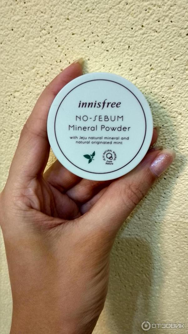 Пудра рассыпчатая Innisfree No sebum mineral Powder фото