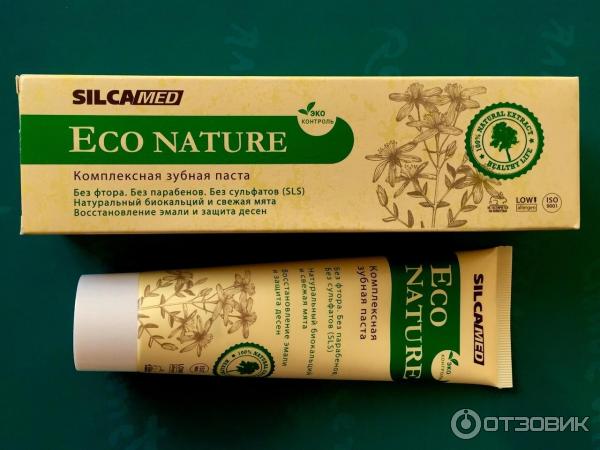 Зубная паста Silka med Eco Nature фото