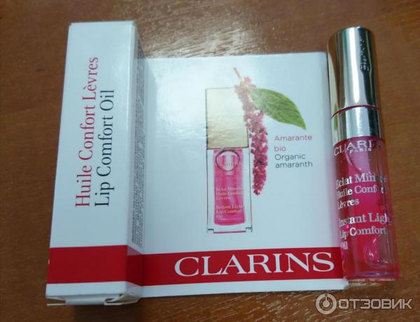 Масло для губ Clarins Eclat Minute Huile Confort Levres фото