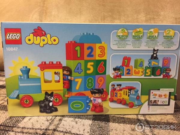 Конструктор Lego Duplo Поезд Считай и Играй фото