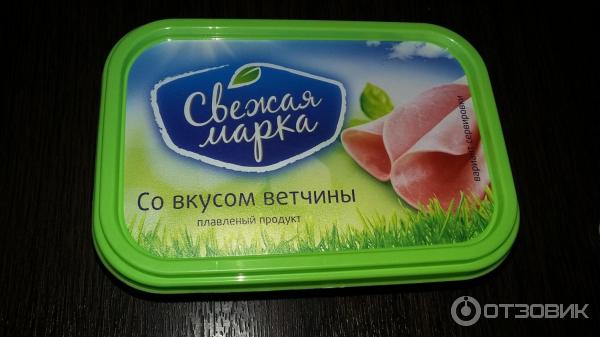 Сырный плавленый продукт Свежая марка С ветчиной фото