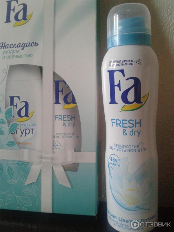 Антиперспирант Fa Fresh & Dry Цветок лотоса фото