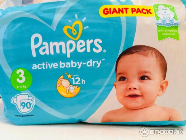 Подгузники Pampers Active Baby-Dry фото