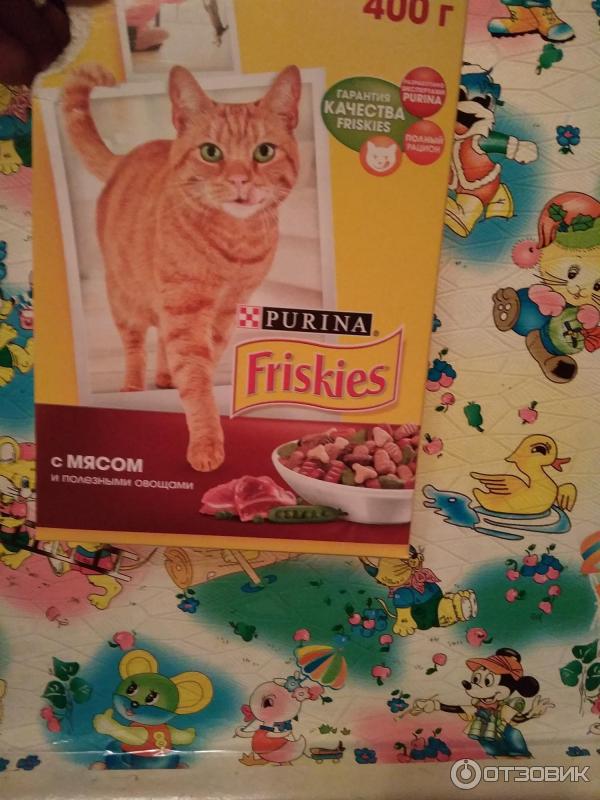 Сухой корм для кошек Purina Friskies фото