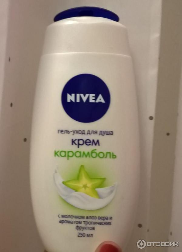 Гель-уход для душа Nivea Крем Карамболь фото