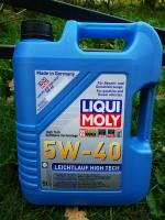 Синтетическое моторное масло Liqui Moly Leichtlauf High Tech 5w40 фото