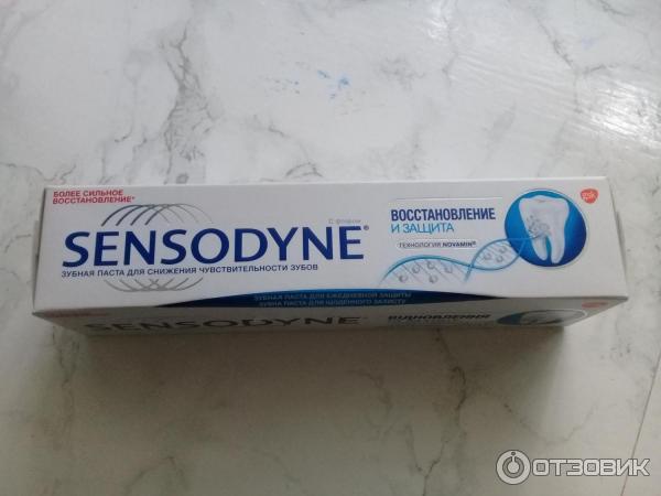 Зубная паста Sensodyne Восстановление и защита фото