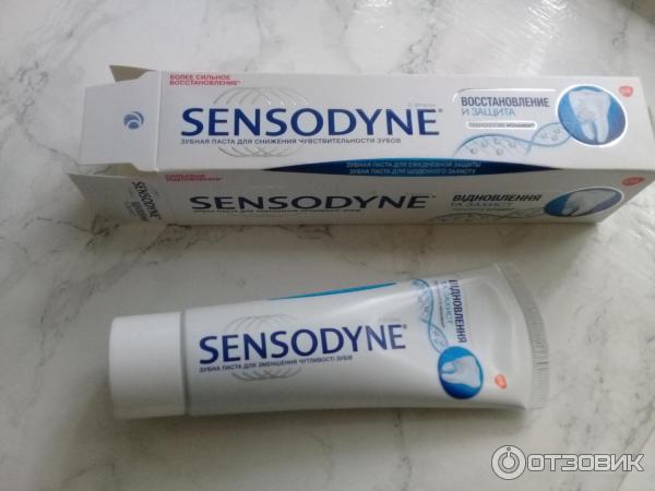 Зубная паста Sensodyne Восстановление и защита фото