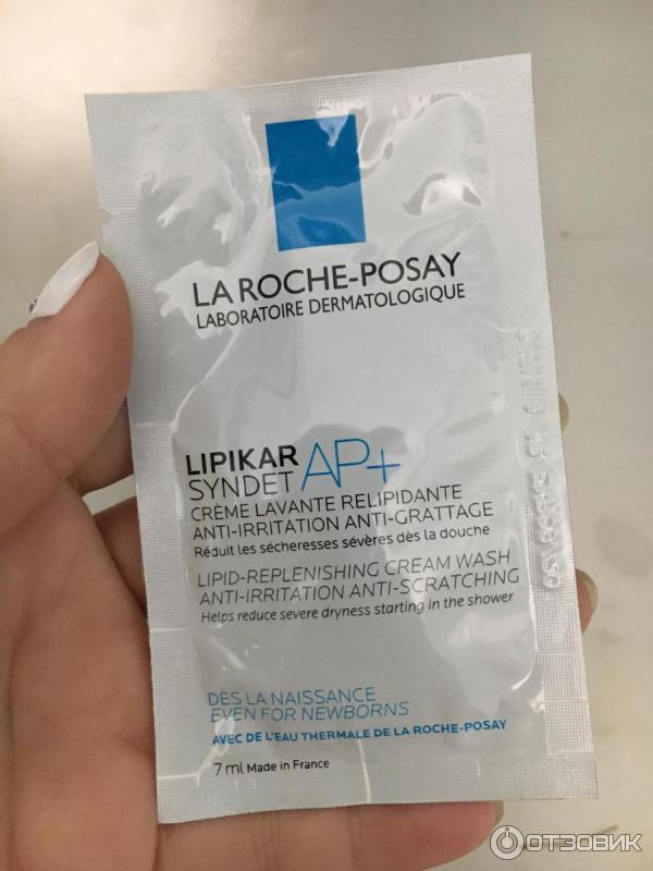 Липидовосстанавливающий крем-гель для лица и тела La Roche-Posay Lipikar syndet AP+ фото