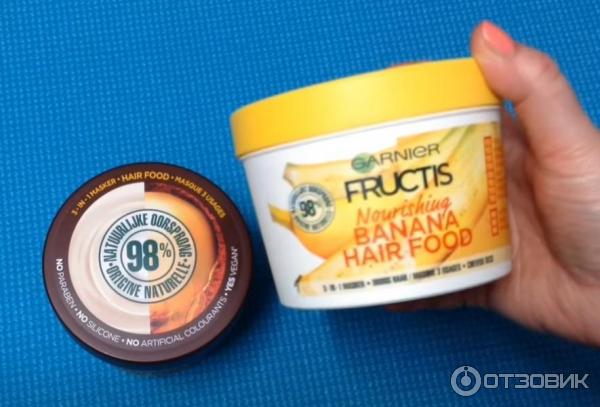 Маска для волос Garnier Fructis Банан Superfood экстра питание фото