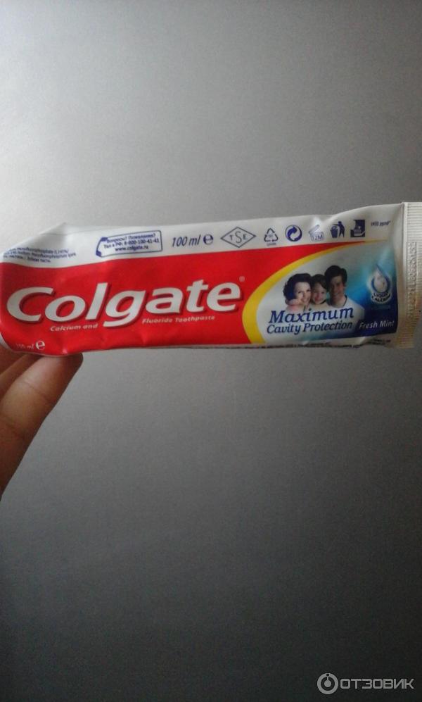 Зубная паста Colgate Maximum Cavity Свежая мята фото