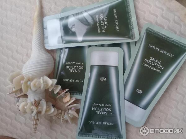 Пенка Nature Republic snail solution foam cleanser фото