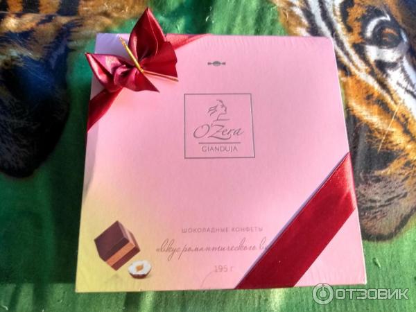 Шоколадные конфеты O'Zera Gianduja фото