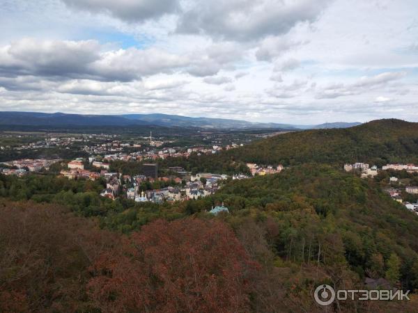 Фуникулер и обзорная вышка Диана (Чехия, Карловы Вары) фото