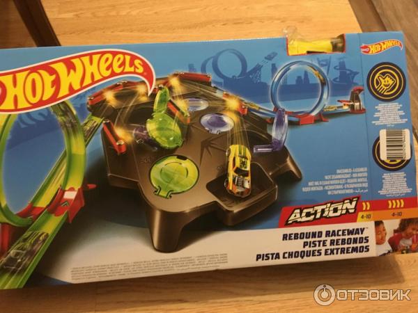 Игровой набор Hot Wheels Гоночная Трасса Рикошет фото