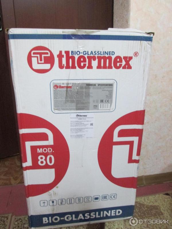 Водонагреватель накопительный Thermex ER 80 V SilverHeat фото