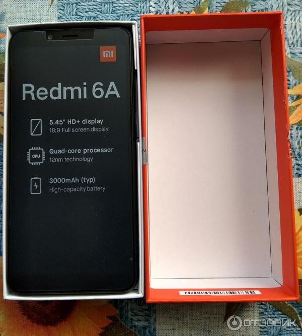 Смартфон Xiaomi Redmi 6A фото