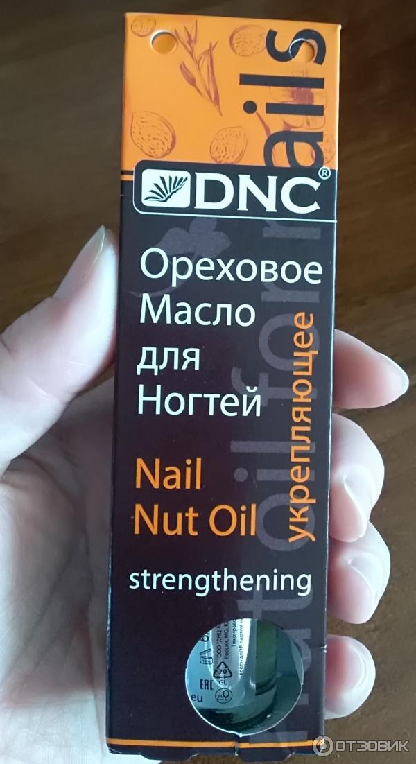 Масло для ногтей DNC Ореховое укрепляющее фото