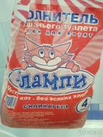 Наполнитель для кошачьего туалета "Клампи" фото