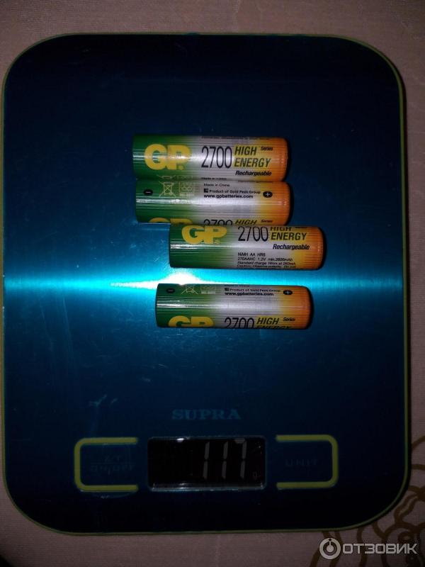 Аккумуляторные батареи AA GP 2700 mAh фото