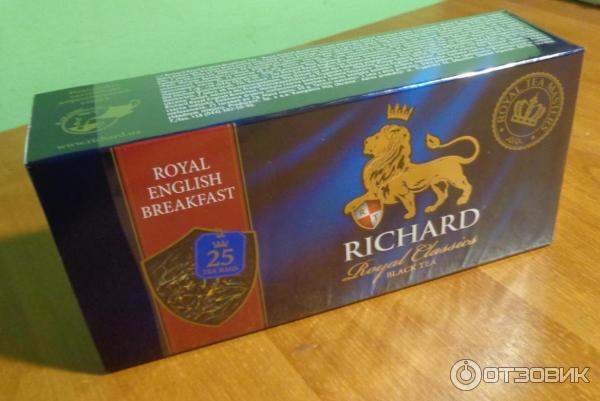 Чай черный Richard Royal English Breakfast фото