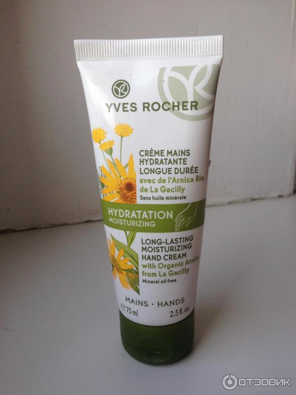 Крем для рук Yves Rocher Arnica длительного действия фото