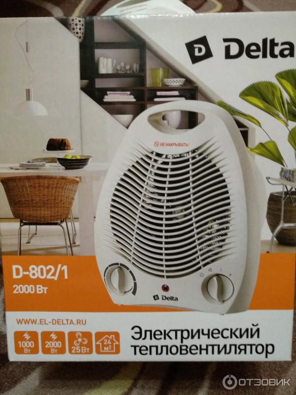 Тепловентилятор Delta D-802/1 фото