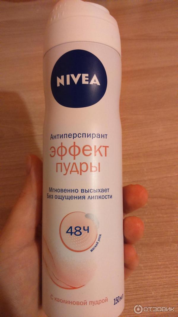 Антиперспирант спрей Nivea Эффект пудры фото