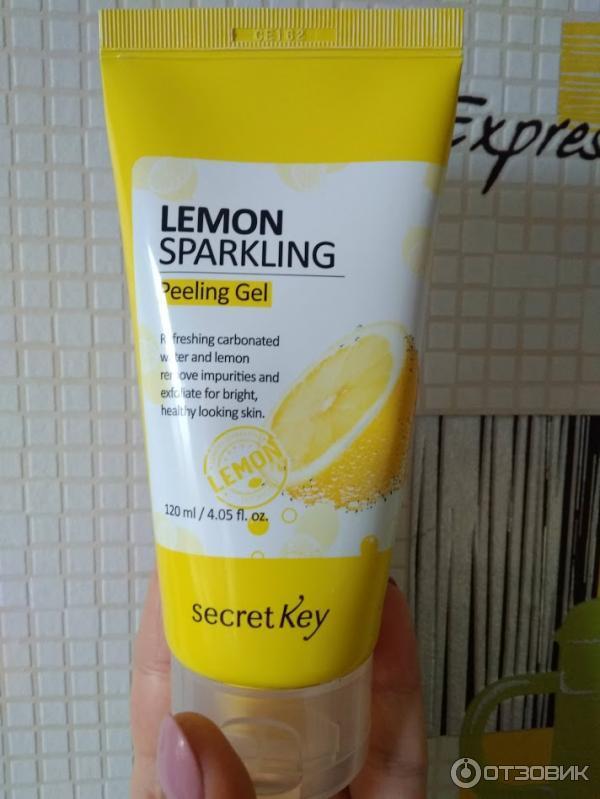 Пилинг для лица Secret Key Lemon Sparkling Peeling Gel фото