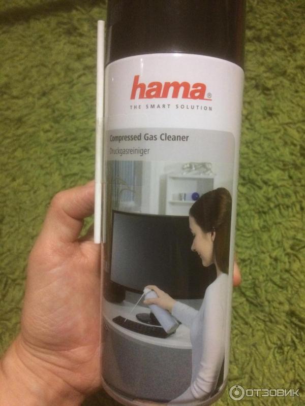 Баллон со сжатым газом для чистки оптики Hama H-84417 фото