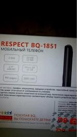 Мобильный телефон BQ 1851 RESPECT фото