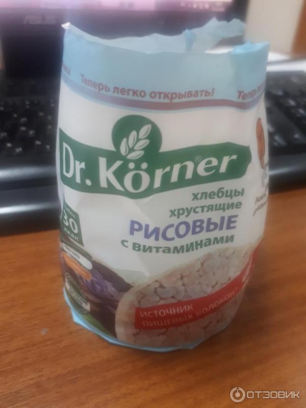 Хлебцы хрустящие Dr.Korner Рисовые фото