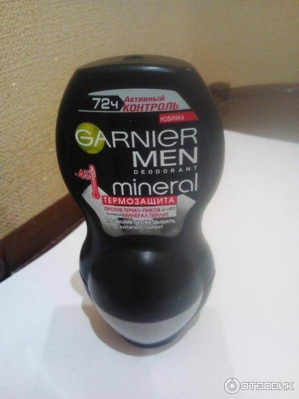 Роликовый дезодорант-антиперспирант Garnier Men Mineral 72 ч Активный контроль термозащита фото